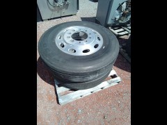 BUY 11R24.5 TIRES W/RIMS 1 1901 2 EA, Abingdon Auto Auction, Inc.