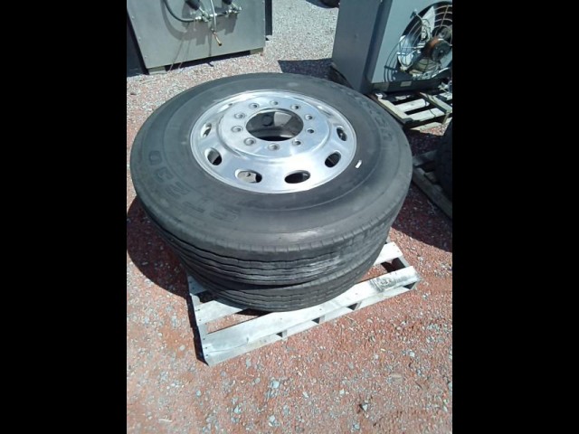 BUY 11R24.5 TIRES W/RIMS 1 1901 2 EA, Abingdon Auto Auction, Inc.