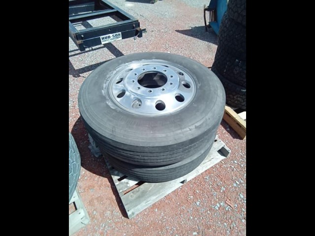 BUY 11R24.5 TIRES W/RIMS 1 1901 2 EA, Abingdon Auto Auction, Inc.