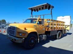 1995 FORD F800 TRUCK - CRASH CUSHION - NCHRP3 