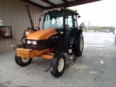 BUY NEW HOLLAND TL80 2001 TRACTOR MOWER - ROPS - RH CUT , Abingdon Auto Auction, Inc.