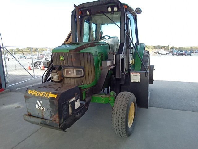 BUY JOHN DEERE 6420 2002 TRACTOR MOWER - EXT. BRUSH CUT, Abingdon Auto Auction, Inc.