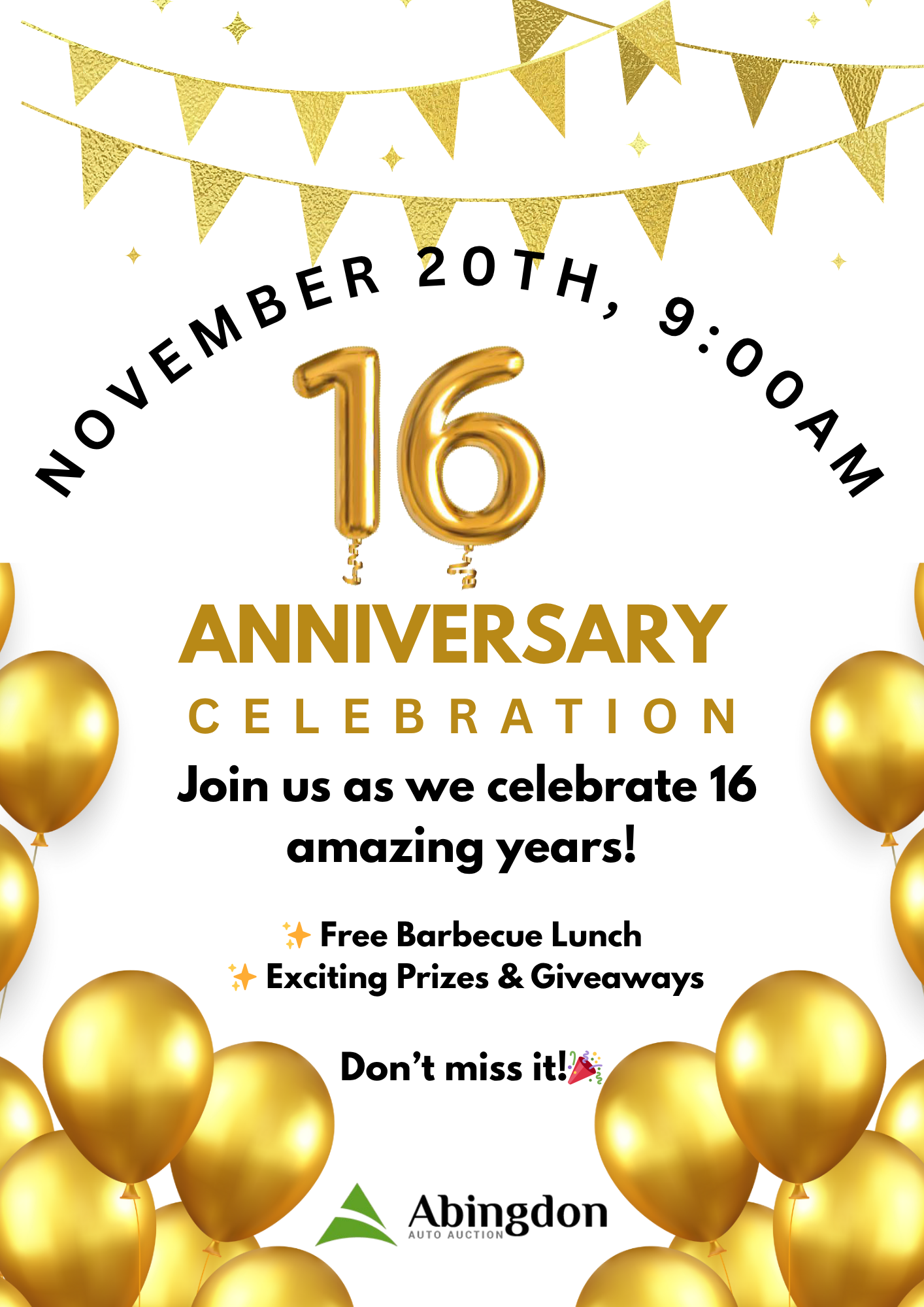 16 anniversary